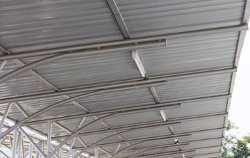 installing Low Eighton metal roofing